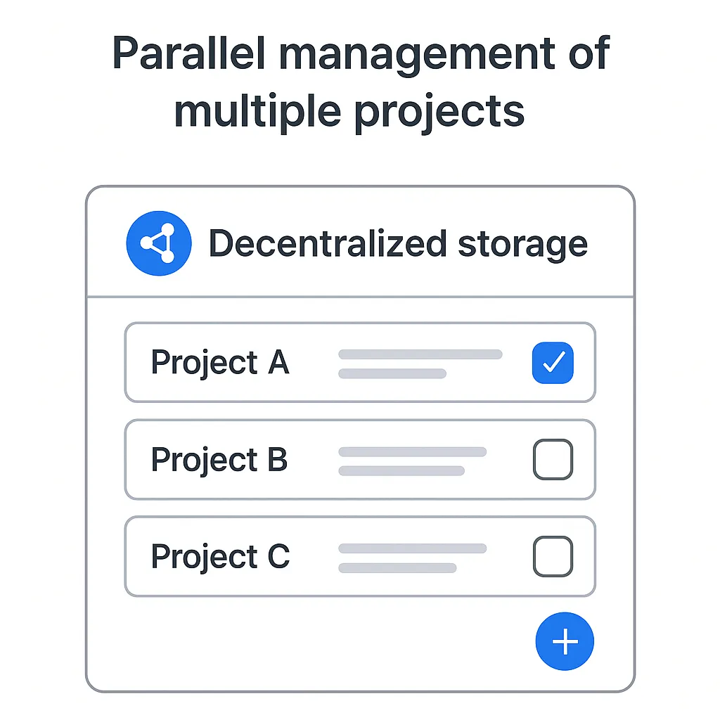 management of multiple projects